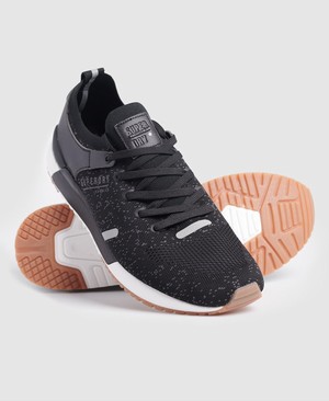 Superdry Surplus Runner Trainer Férfi Tornacipő Fekete | RDIYT8915